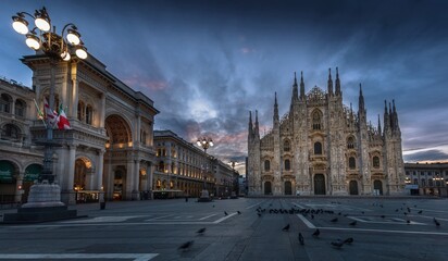 Milan by night