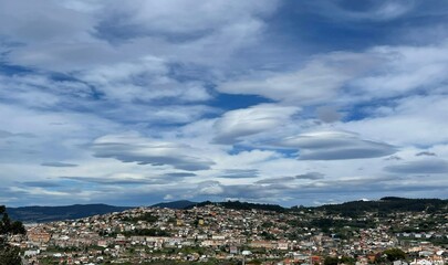 Panorámica de la ciudad de Vigo, Galicia