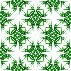 Naklejka premium Repeating striped hand drawn border. Green