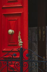 Old Maltese Red Door