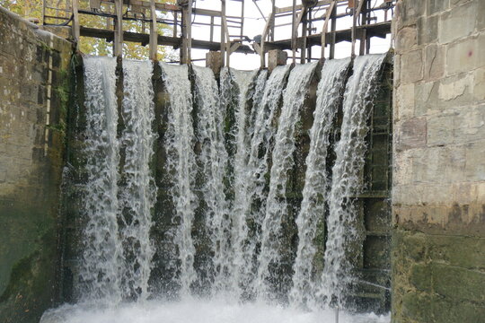 In der Schleuse