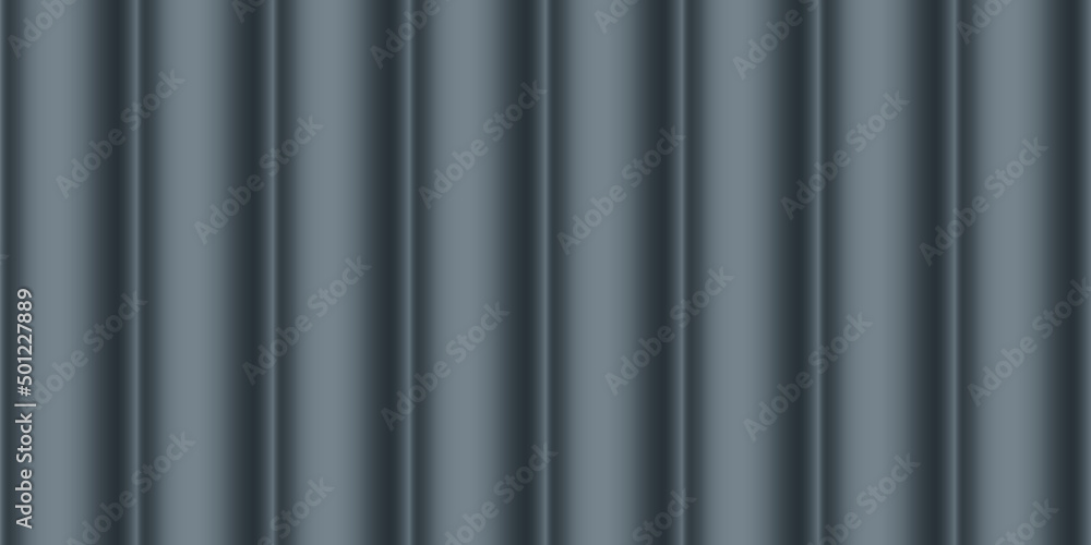 Poster abstract industrial style business background. grey seamless vector pattern with vertical lines.
