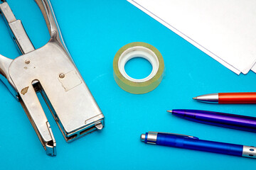 Office stationery tools details