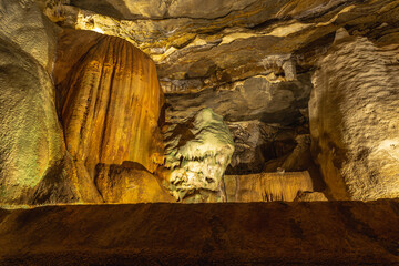 grotto in the city of Cordisburgo, State of Minas Gerais, Brazil