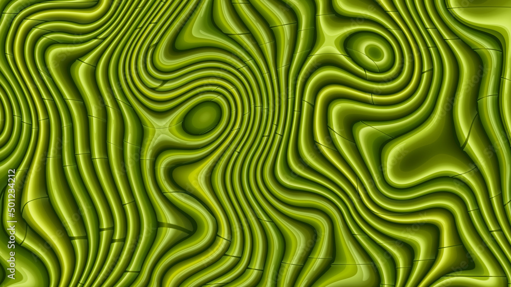 Poster abstract colorful twirl wave background 4k. abstract wave gradient stripes.