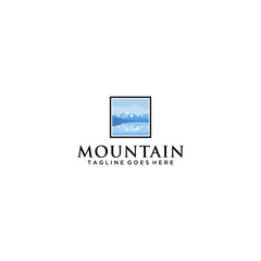 Fototapeta premium Mountains vector,Modern Mountain Logo Design Vector