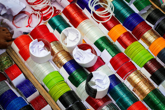 Bangles for Bengali Women in Pahela Baishakh - Bangla New Year Celebration Program in Bangladesh