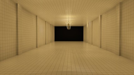 liminal space empty room light room alone