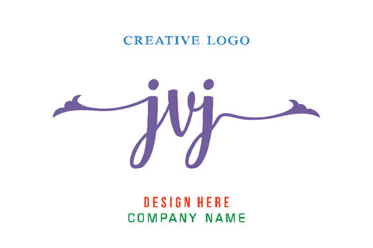JVJ  lettering logo is simple, easy to understand and authoritative