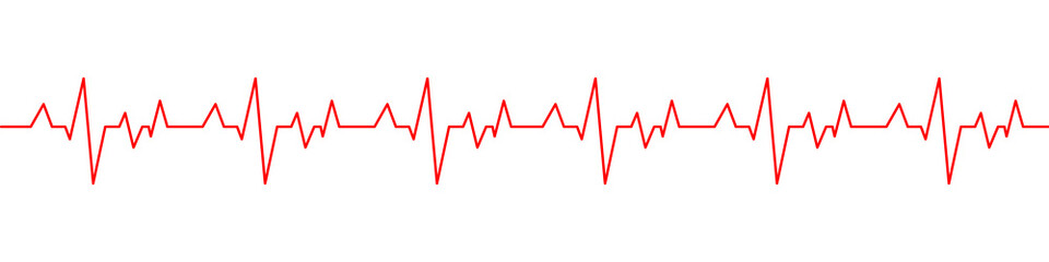 Abstract Heartbeat line icon on the background. Vector EPS 10