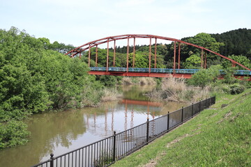 ガラッパ公園に架かる橋