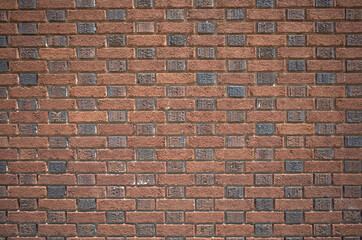 Obraz premium Black and Brown Brick Wall