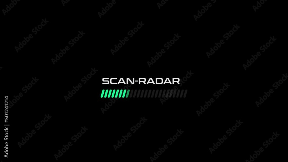 Poster loading icon animation.