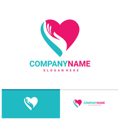 Love Care logo vector template, Creative Care logo design concepts