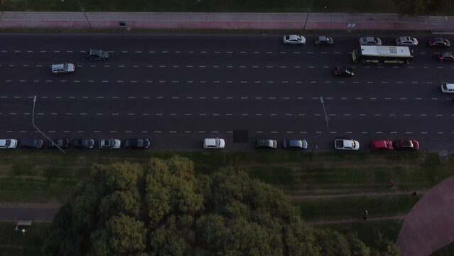 Drone Ciudad de buenos aires, Palermo, calidad 2.7k
