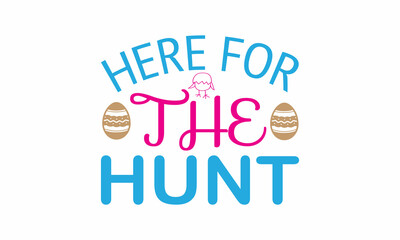 Hunt Lettering design for greeting banners, Mouse Pads, Prints, Cards and Posters, Mugs, Notebooks, Floor Pillows and T-shirt prints design