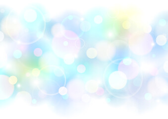 Obraz premium キラキラ輝くきらめき玉ボケ背景素材