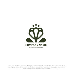 luxury beauty flower logo spa salon cosmetics brand logo design 