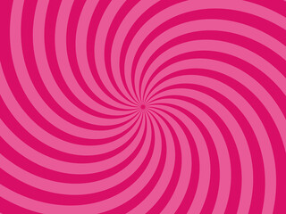 Red vortex radiate from the center of the background.