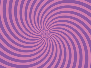 Purple vortex radiate from the center of the background.