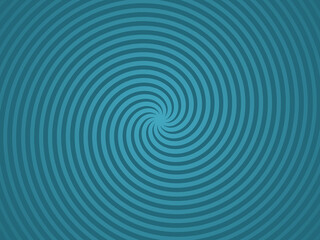 Turquoise blue vortex spin around the center of the background.