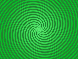 Green vortex spin around the center of the background.