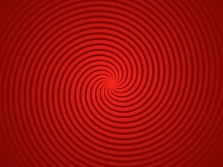 Red vortex spin around the center of the background.