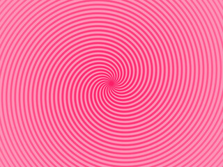 Pink vortex spin around the center of the pink background.