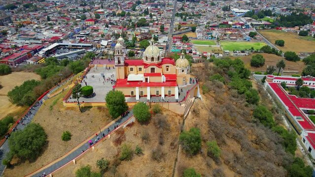 Pyramid of cholula, Puebla, M&eacute;xico 