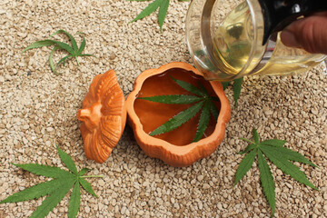 Cannabis leaf tea (or marijuana leaf) is a new alternative. that are beneficial to health or serve...