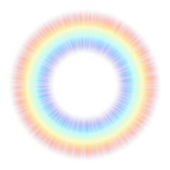 Rainbow Lenticular Halo Element 4k