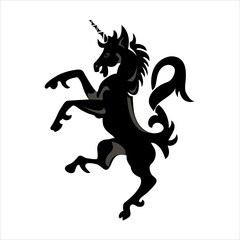 Pony jumping icon vector design illustration