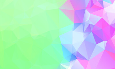Colorful  polygon background or frame. Abstract Rectangle Geometrical Background. Geometric design for business presentations or web