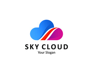 Sky cloud with elegant color