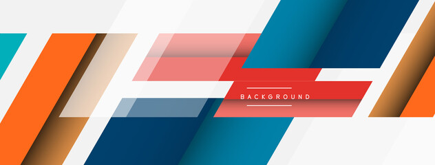 Fototapeta premium Background. Geometric diagonal square shapes and lines abstract composition. Vector illustration for wallpaper banner background or landing page