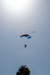 Skydiving over Melbourne CBD in St Kilda