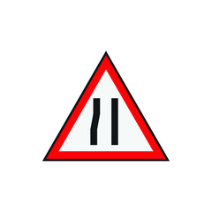  road sign vector for website symbol icon presentation	