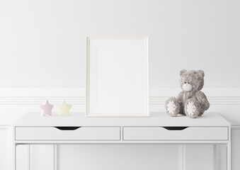 Kids Frame Mockup - Nursery Frame