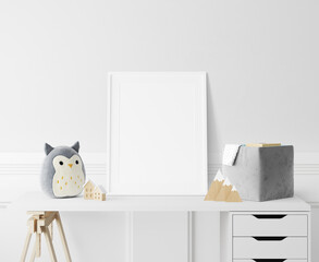 Kids Frame Mockup - Nursery Frame