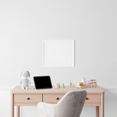 Kids Frame Mockup - Nursery Frame