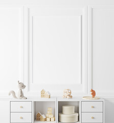 Kids Frame Mockup - Nursery Frame