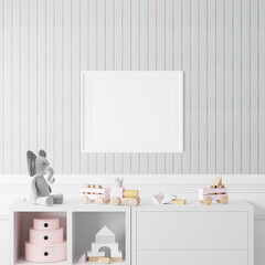Kids Frame Mockup - Nursery Frame