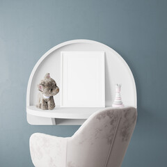 Kids Frame Mockup - Nursery Frame