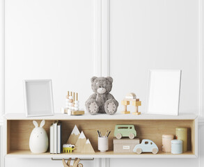 Nursery Frame Mockup - Kids Frame