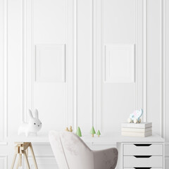 Nursery Frame Mockup - Kids Frame