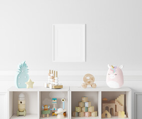 Nursery Frame Mockup - Kids Frame