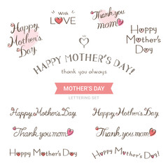 年中行事　母の日　ハート文字　セット