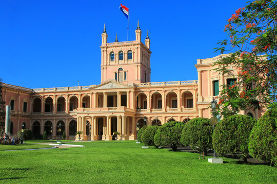 Presidential Palace in Asuncion, Paraguay
