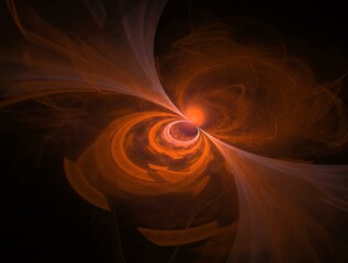 Imaginatory fractal abstract background Image