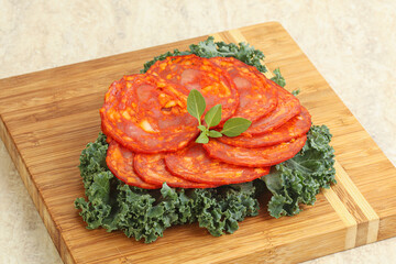 Italian pork dry sausage - Chorizo